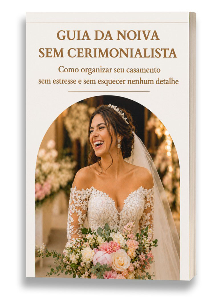 Planejamento de casamento sobre mesa elegante